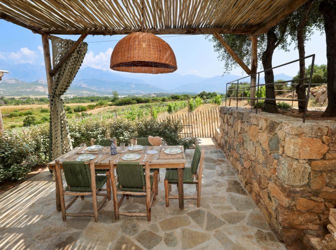 TERRASSE VUE CALENZANA